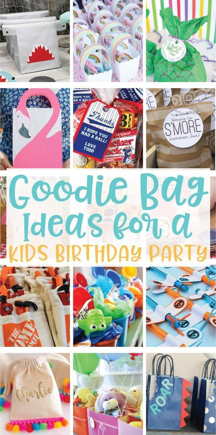 Baby Gift Bag Ideas
 20 Goo Bag Ideas for Kids Birthday Parties
