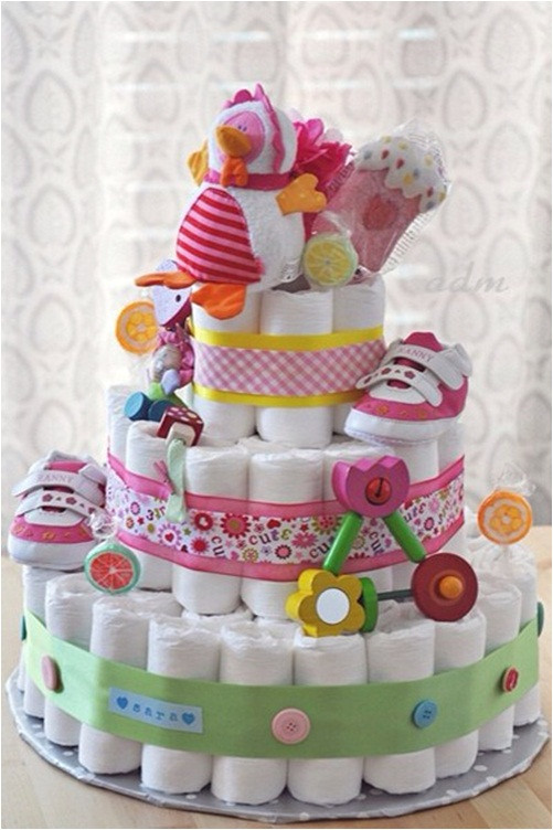 Baby Gift Ideas For Girls
 Funny baby shower t ideas How to make a 3 layer DIY