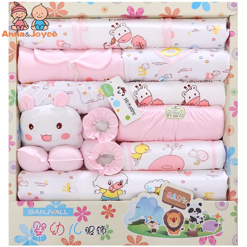 Baby Gift Set
 1suits Gift Boxes Cotton Baby Clothes Newborn Gift Boxes