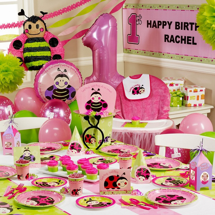 Baby Girl 1St Birthday Party Decorations
 Birthday