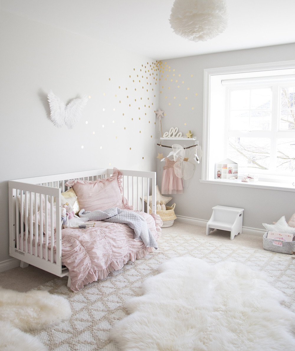 Baby Girl Bedroom Decor
 ELLA S SOFT PINK AND GOLD TODDLER ROOM — WINTER DAISY