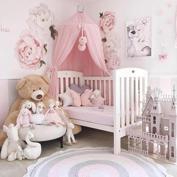 Baby Girl Decorations For Room
 50 Inspiring Nursery Ideas for Your Baby Girl Cute