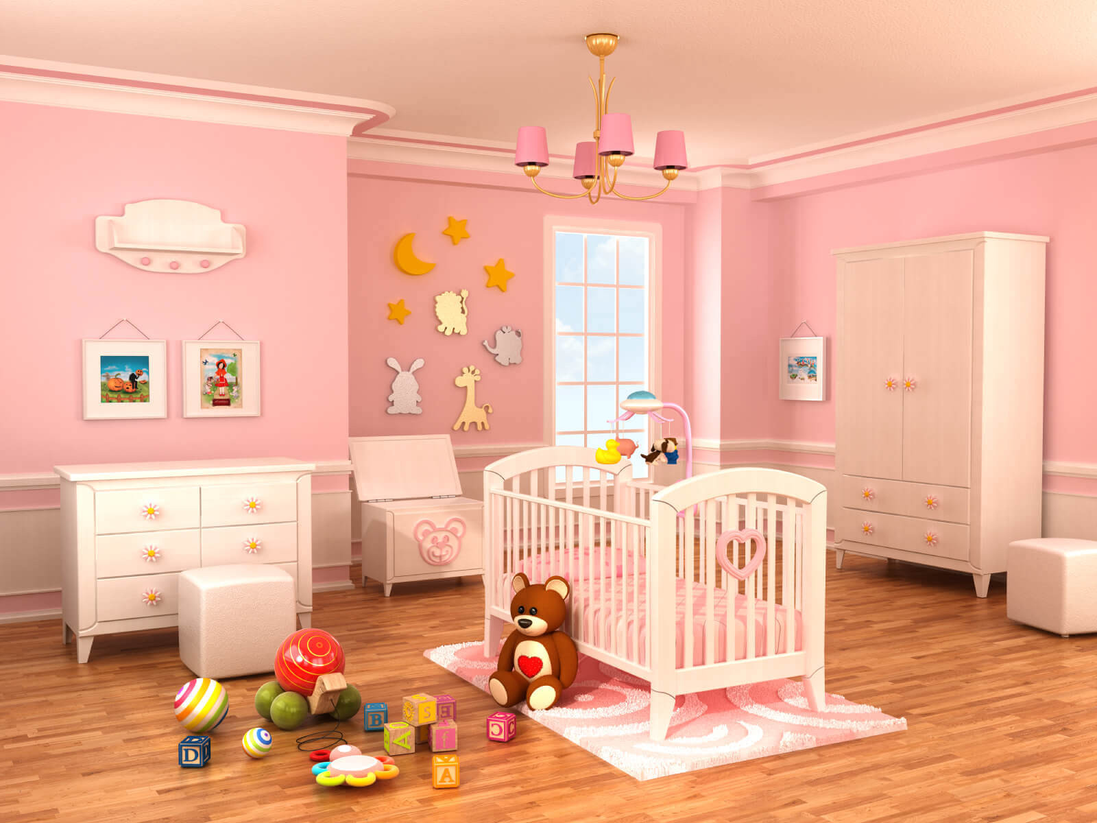 Baby Girl Decorations For Room
 18 Baby Girl Nursery Ideas Themes & Designs