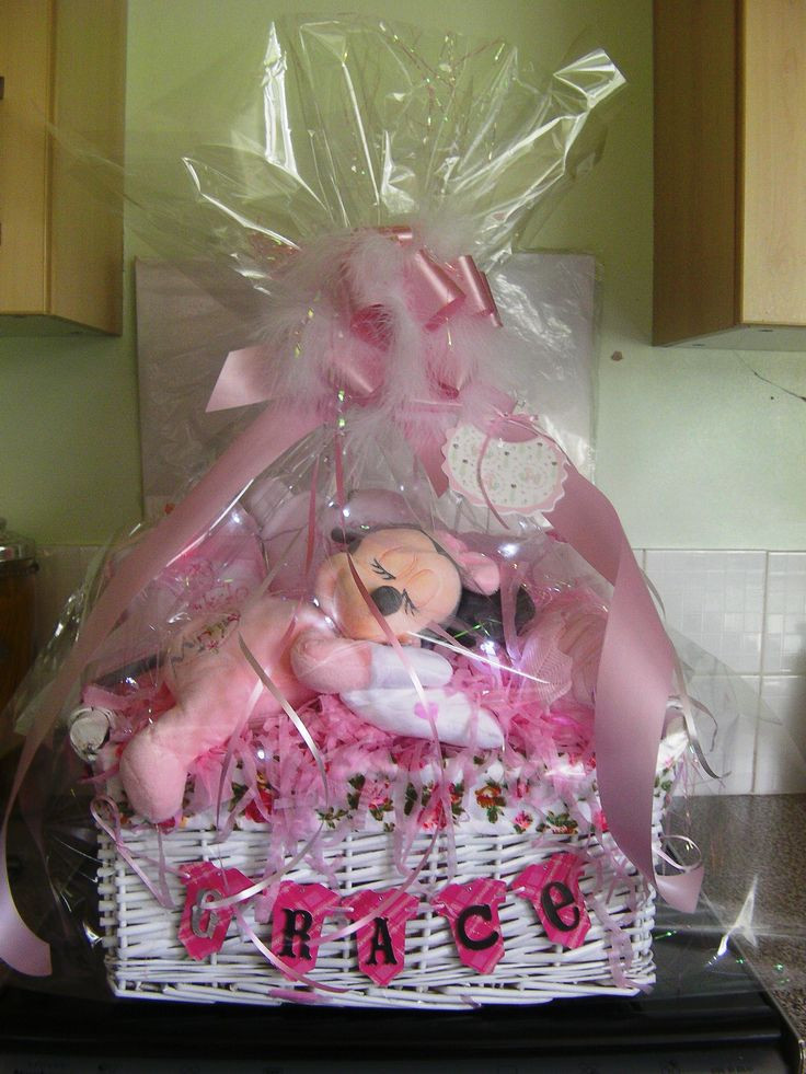 Baby Girl Gift Ideas Pinterest
 Baby Girl Gift Basket