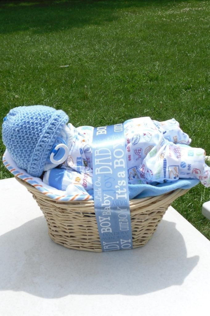 Baby Girl Gift Ideas Pinterest
 Diaper baby basket Baby Ideas Pinterest