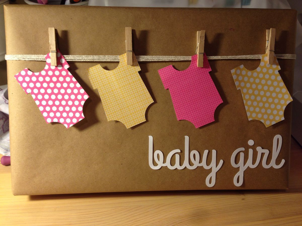 Baby Girl Gift Wrapping Ideas
 Baby shower t wrap If any one knows the original