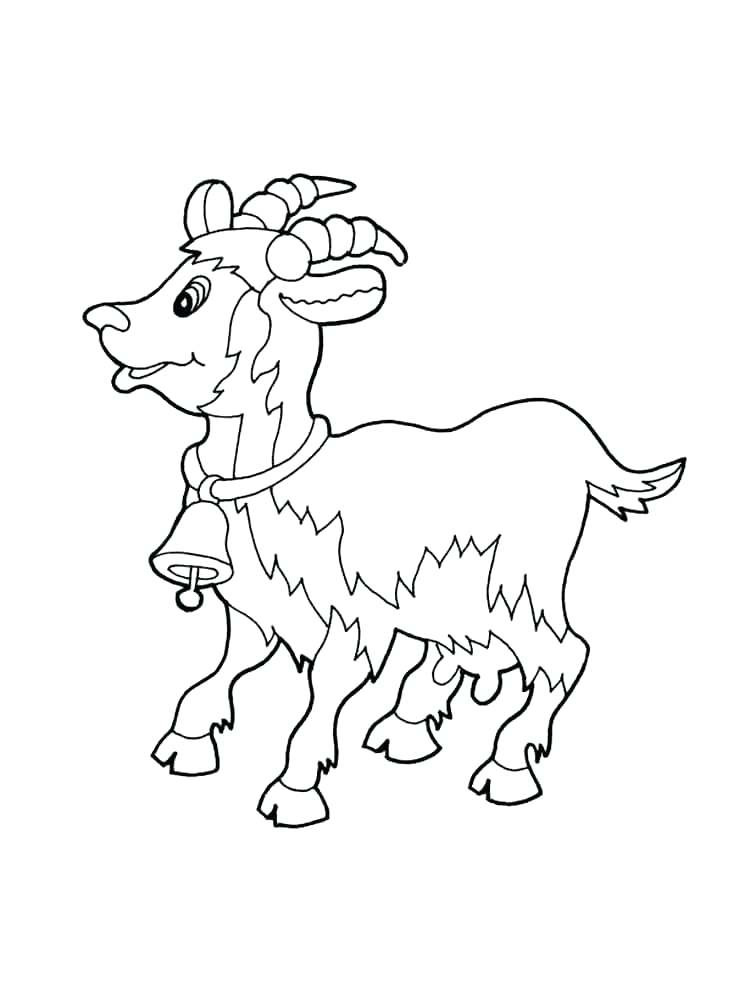 Baby Goat Coloring Pages
 Baby Goats Free Coloring Pages