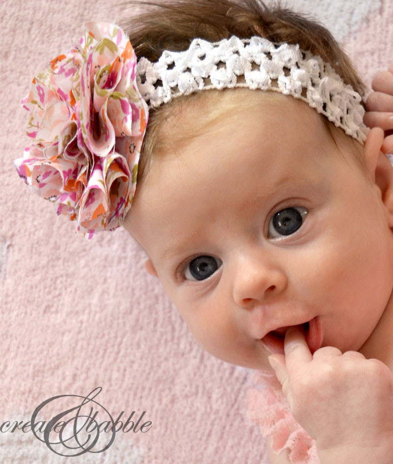 Baby Headbands DIY
 DIY esie Dresses Create and Babble