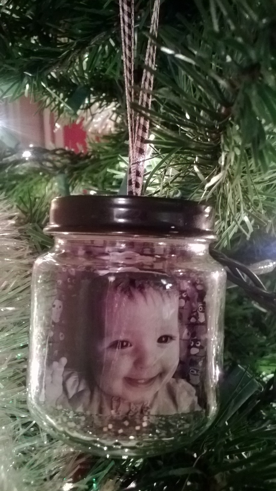 Baby Jar Craft
 ornament with baby food jars