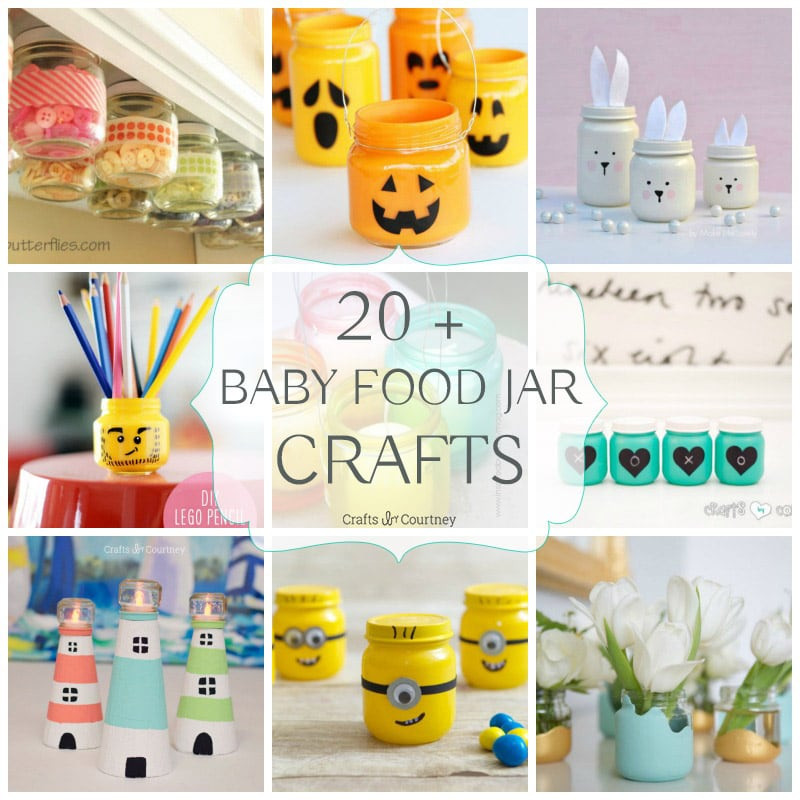 Baby Jar Crafts
 20 Creative uses for Baby Food Jars