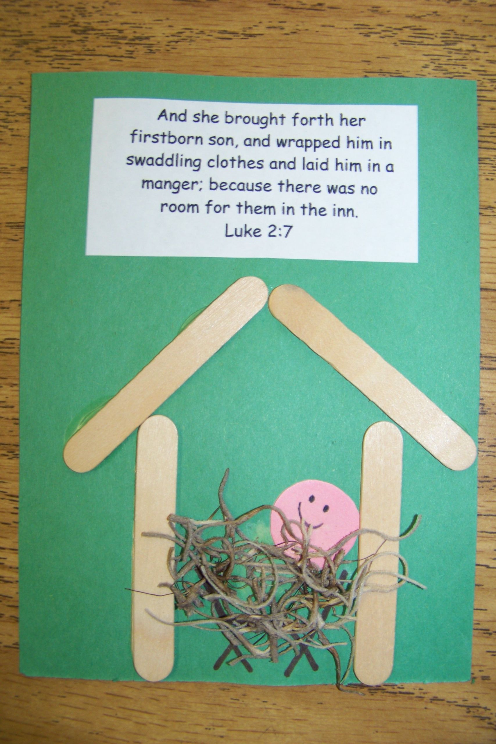 Baby Jesus Craft For Preschoolers
 Pin on Preschool Holidays