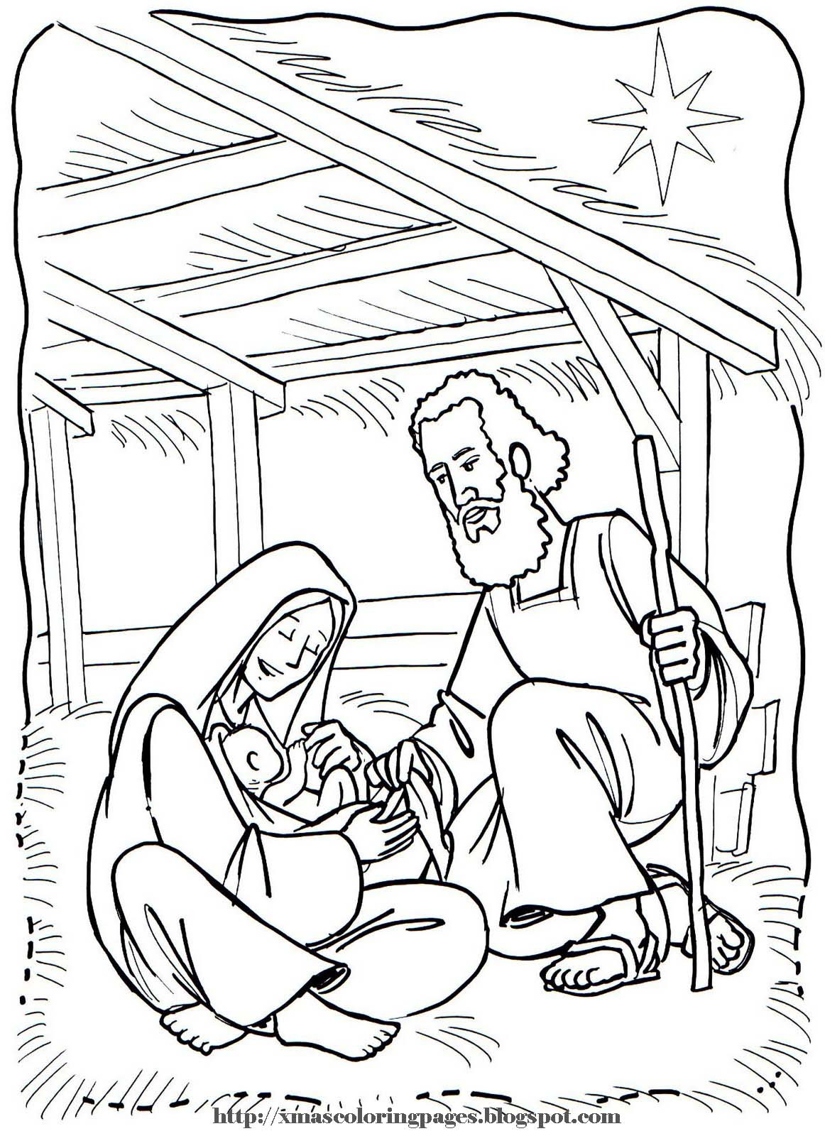 Baby Jesus In A Manger Coloring Pages
 Search Results for “Christmas Nativity Coloring Pages