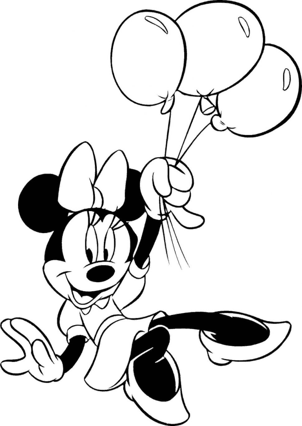 Baby Minnie Mouse Coloring Pages
 Baby Minnie Mouse To Print