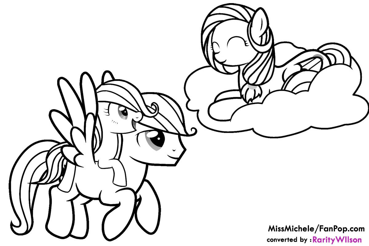 Baby My Little Pony Coloring Pages
 My Little Pony Coloring Pages Friendship Is Magic