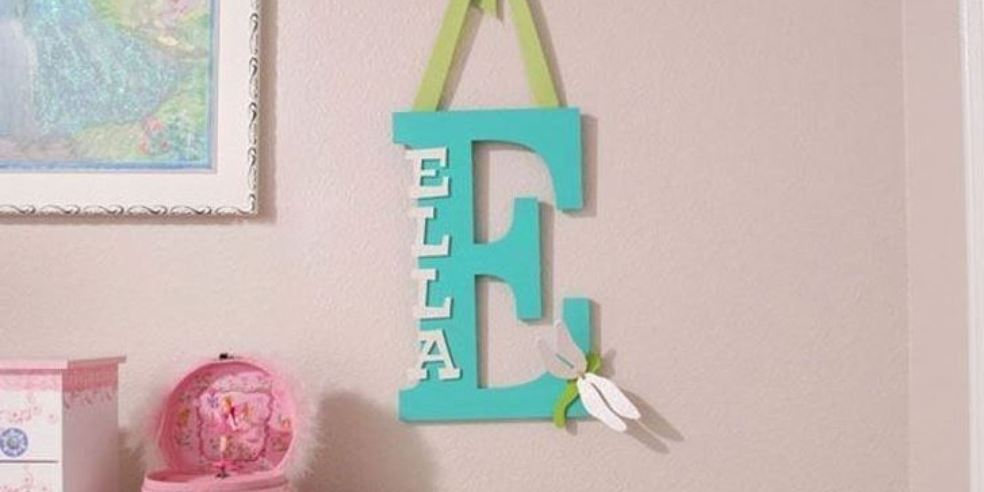 Baby Name Room Decor
 Baby Name Decor 15 Ways To Personalize Your Baby s Nursery