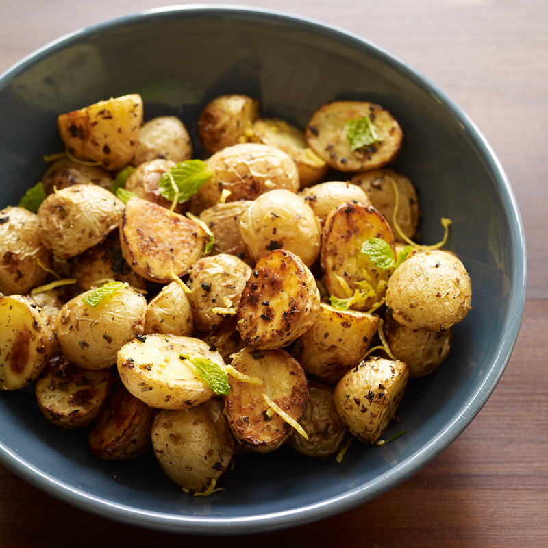 Baby New Potatoes Recipes
 Roasted Baby Potatoes with Oregano and Lemon