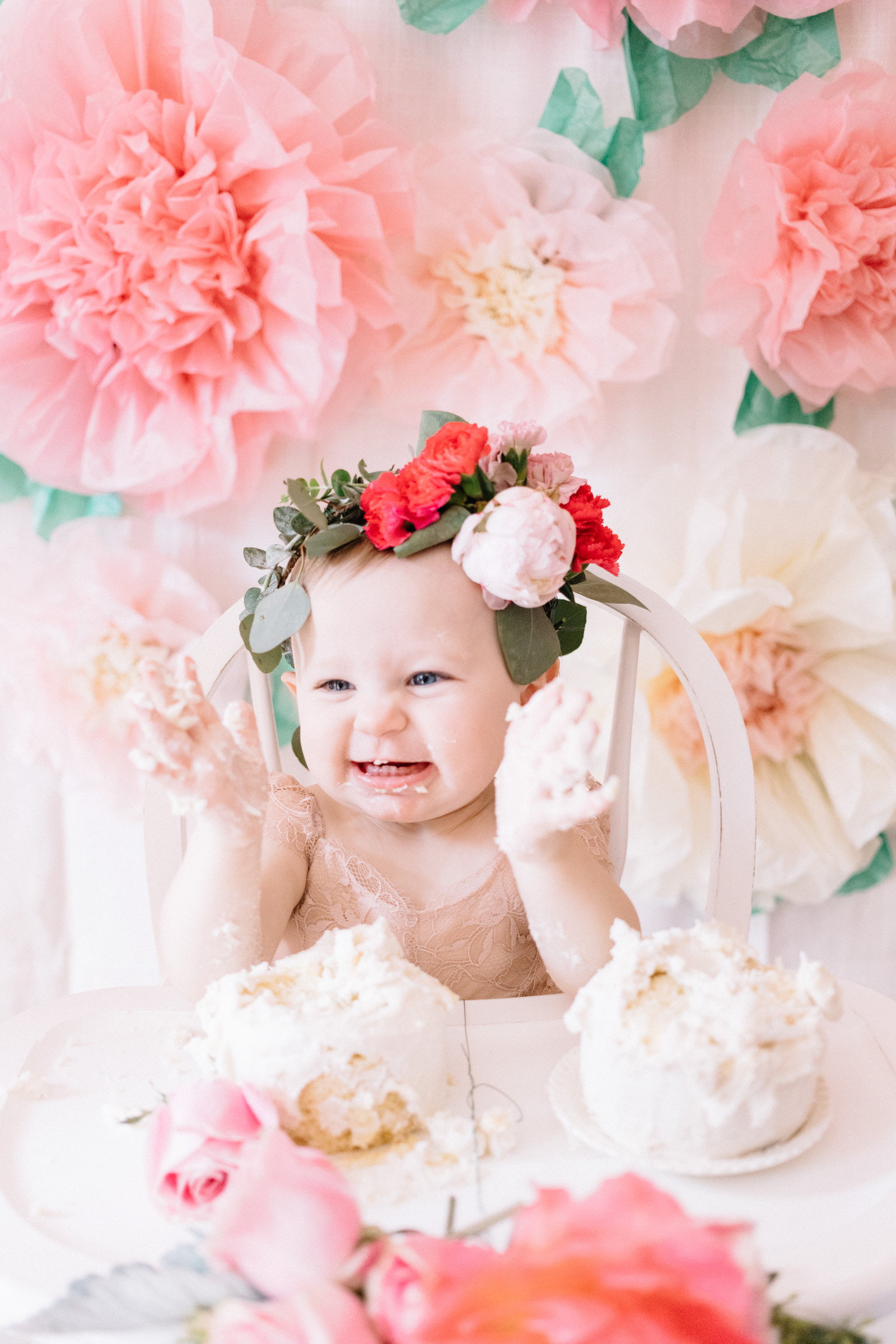 Baby Party Themes For 1St Birthdays
 Flower Theme Birthday Party