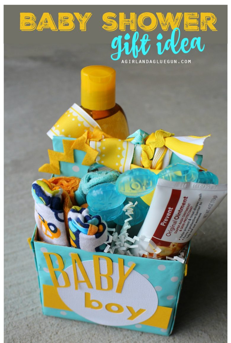Baby Picture Gift Ideas
 Baby shower t idea A girl and a glue gun