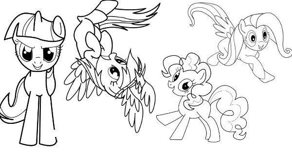Baby Pony Coloring Pages
 50 Best My Little Pony Coloring Pages for your toddler