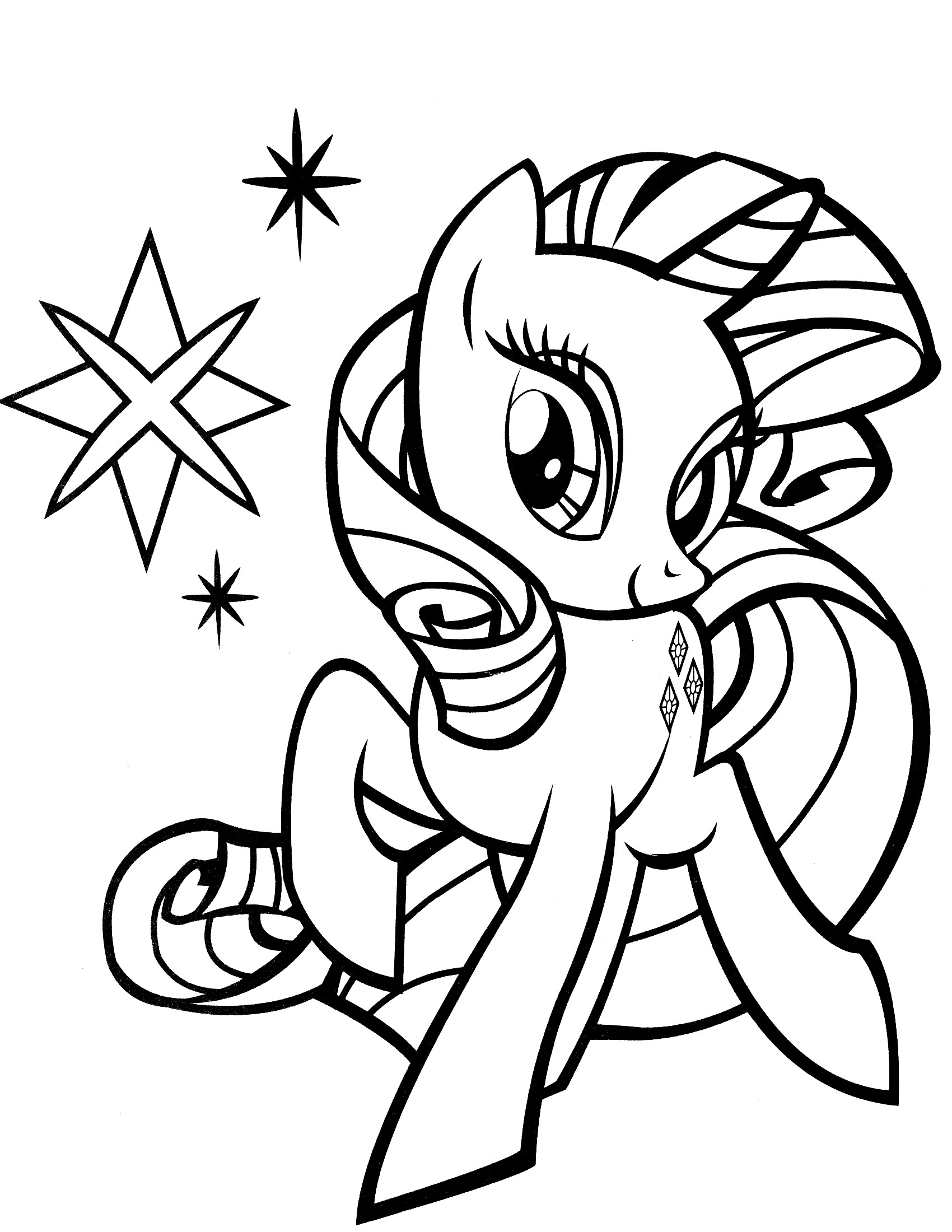 Baby Pony Coloring Pages
 My Little Pony Coloring Pages