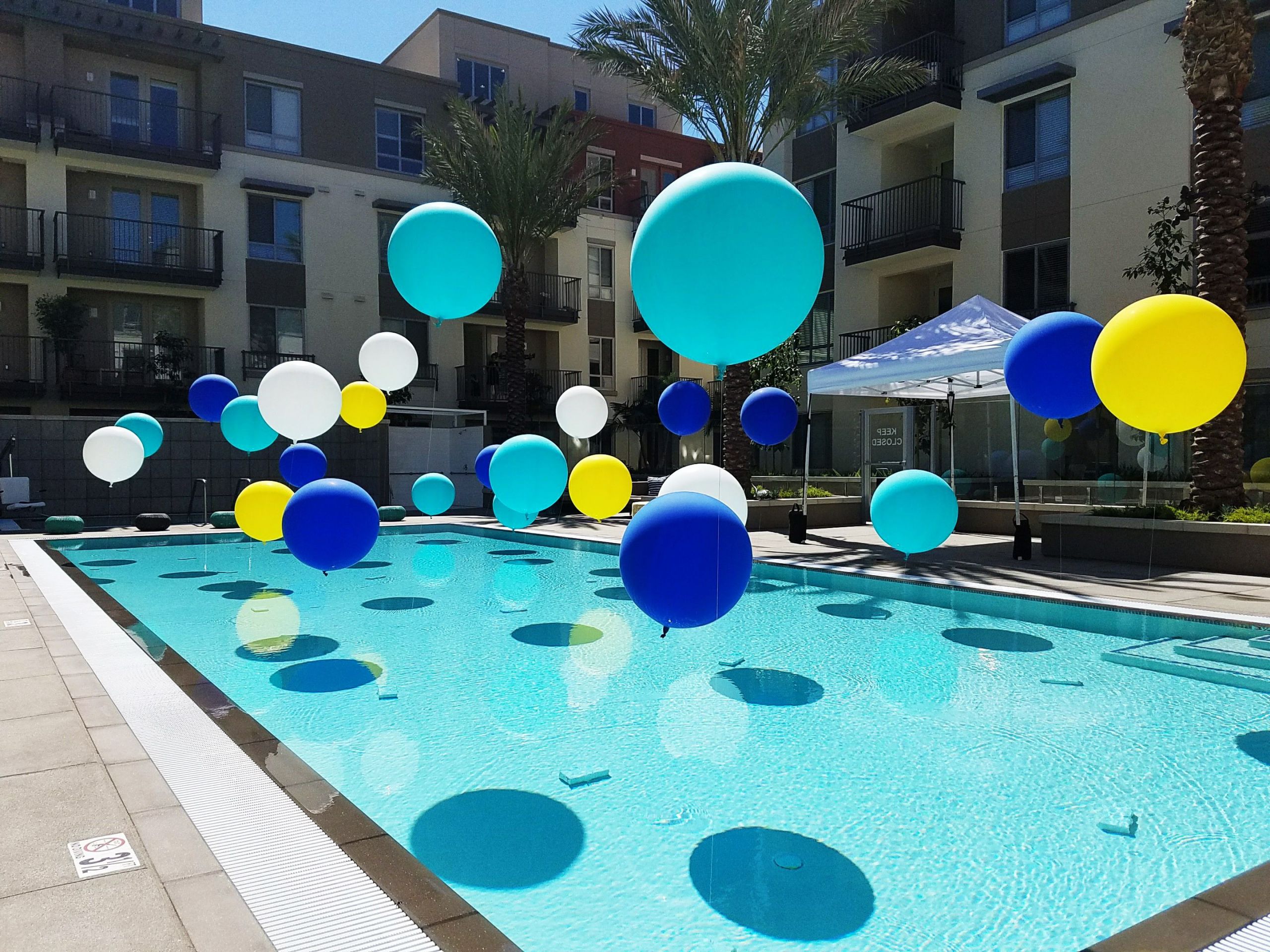 Baby Pool Party
 Pool balloons summer party pool party party ideas