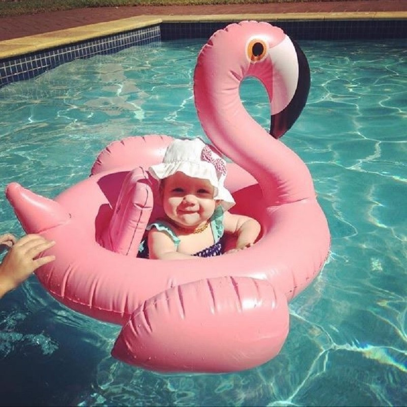 Baby Pool Party Ideas
 Summer Pool party Flamingo children swimming pool party