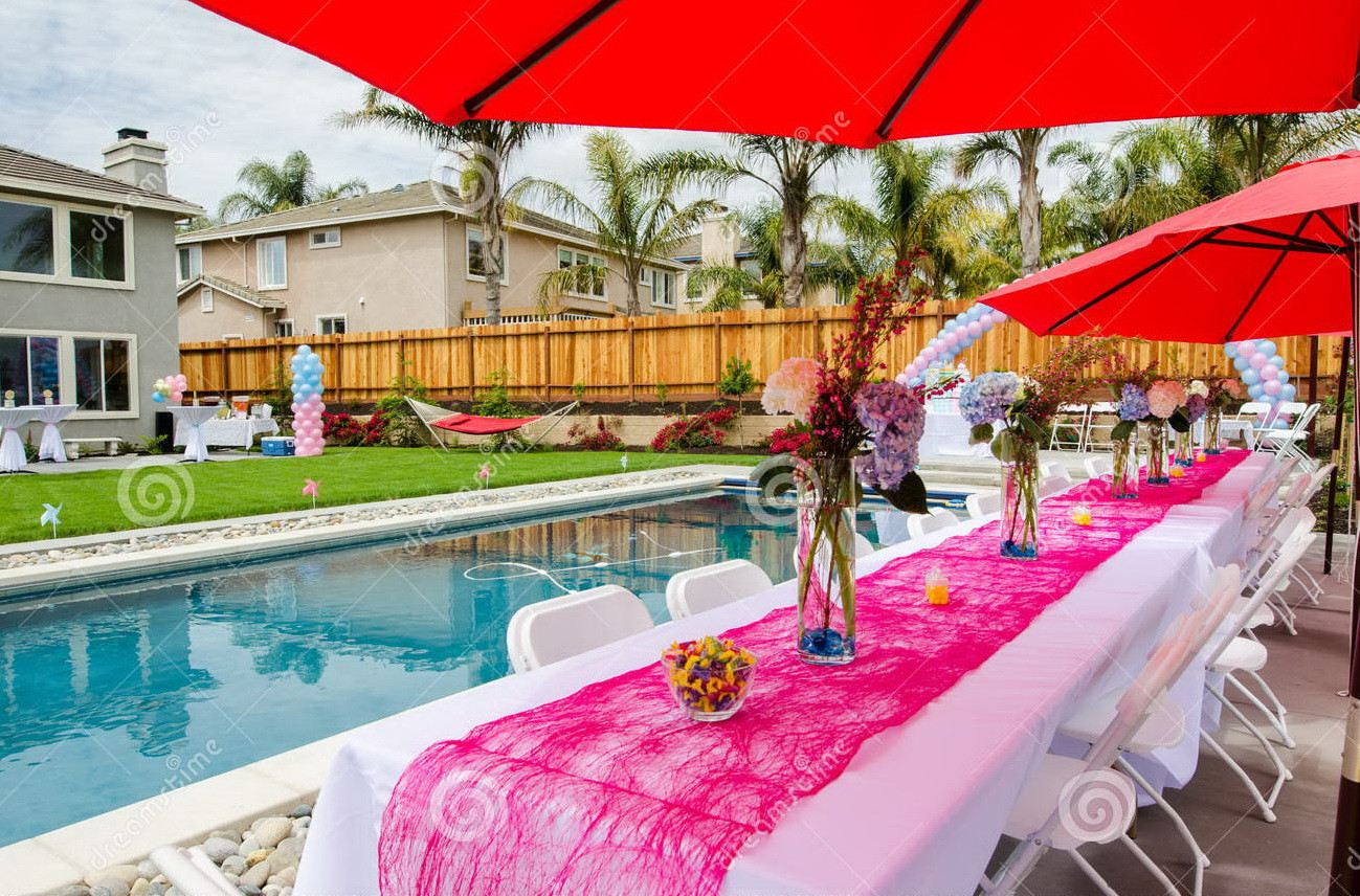 Baby Pool Party
 How To Plan Outdoor Baby Shower Party