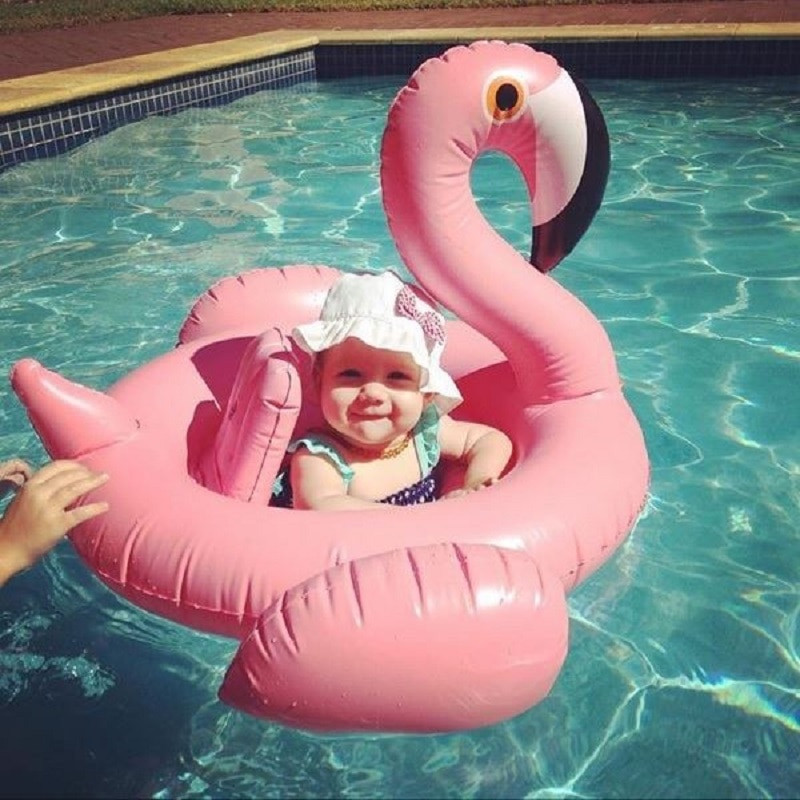 Baby Pool Party
 Summer Pool party Flamingo children swimming pool party