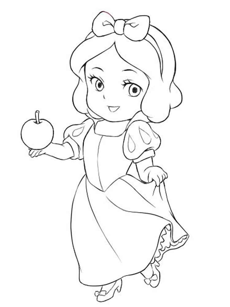 Baby Princesses Coloring Pages
 Baby Princess coloring pages Free Printable Baby Princess