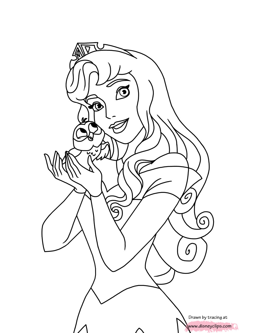 Baby Princesses Coloring Pages
 Sleeping Beauty Coloring Pages