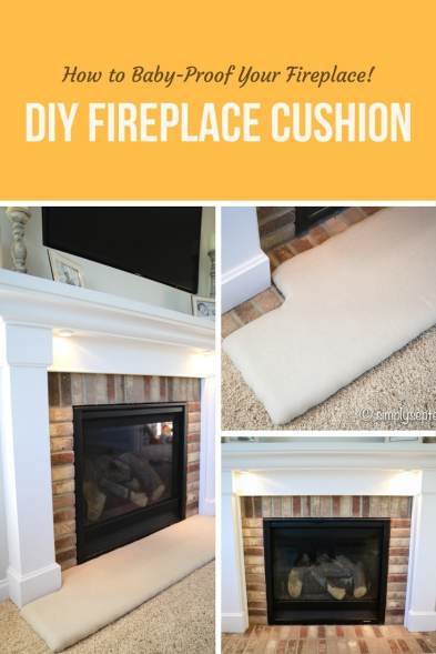 Baby Proof Fireplace DIY
 How to Baby Proof a Fireplace DIY Hearth Cushion Simply