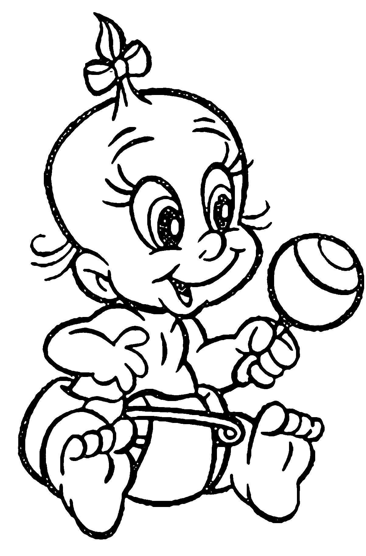Baby Rabbit Coloring Pages
 Rabbit Coloring Pages