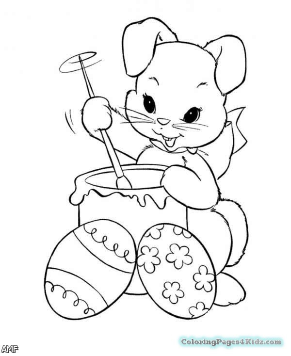 Baby Rabbit Coloring Pages
 Cute Baby Bunnies Coloring Pages