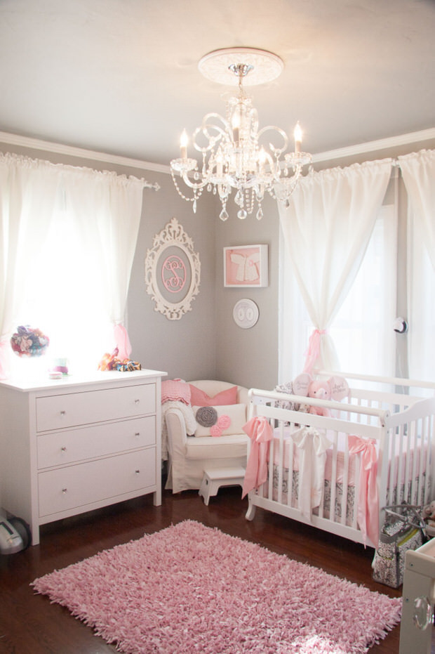 Baby Room Decoration Girl
 DIY Nursery & Baby Room Decorating • The Bud Decorator