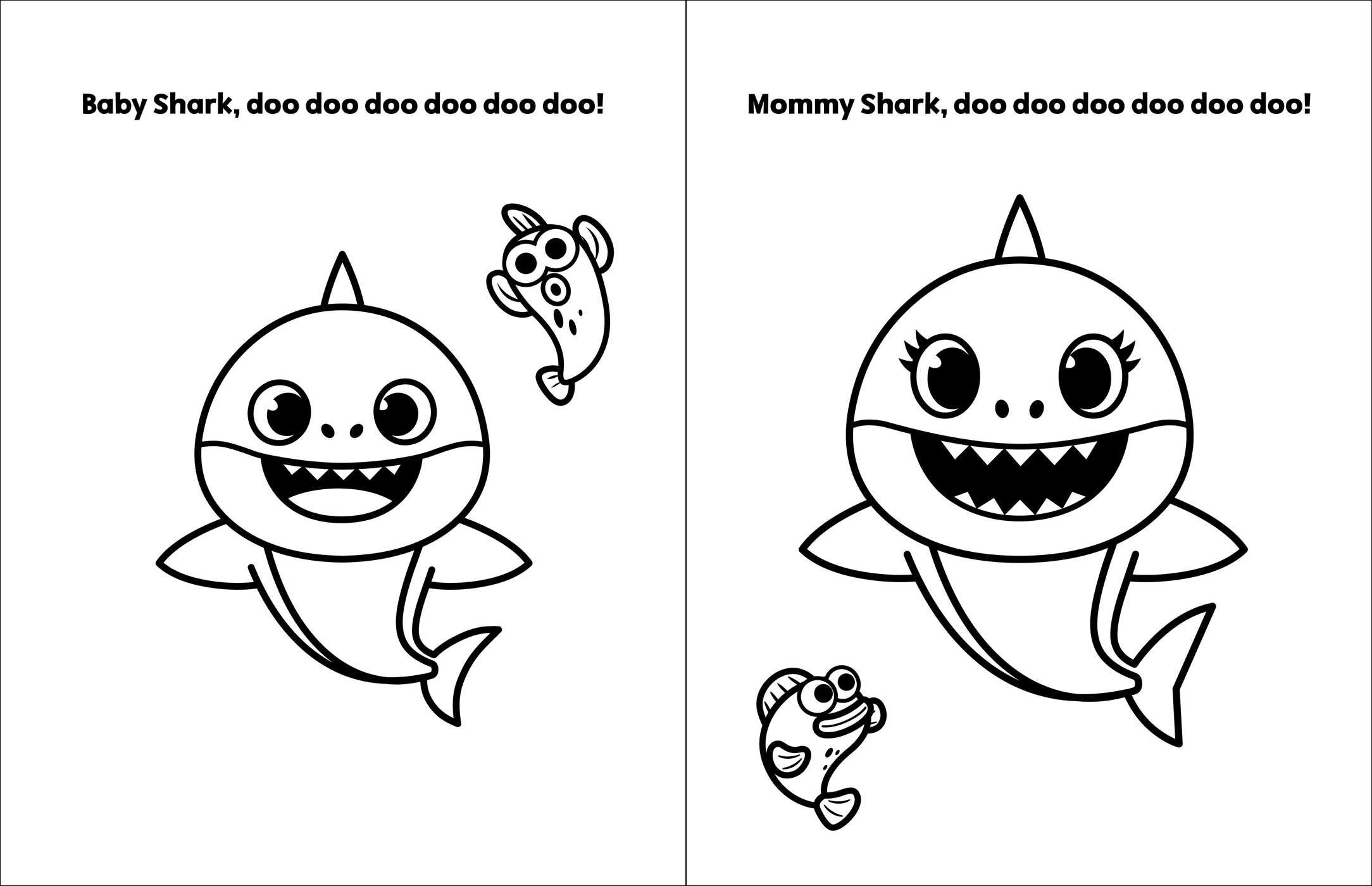 Baby Shark Coloring Book
 e Di Babys Free Coloring Pages