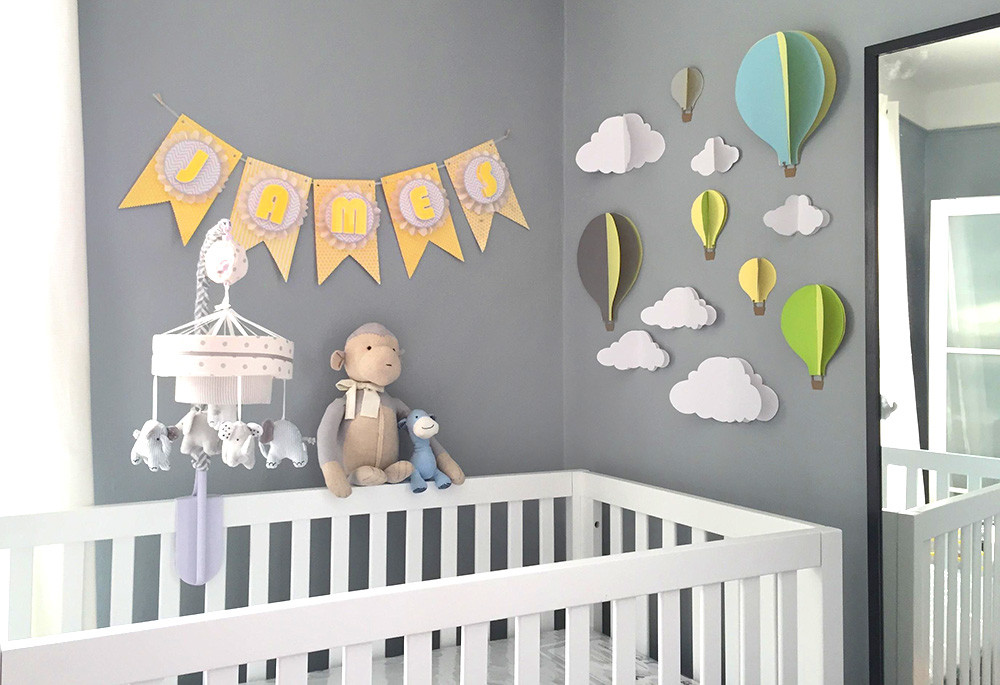 Baby Shower Banners Diy
 Make This Pretty DIY Party Banner It s Much Easier Than