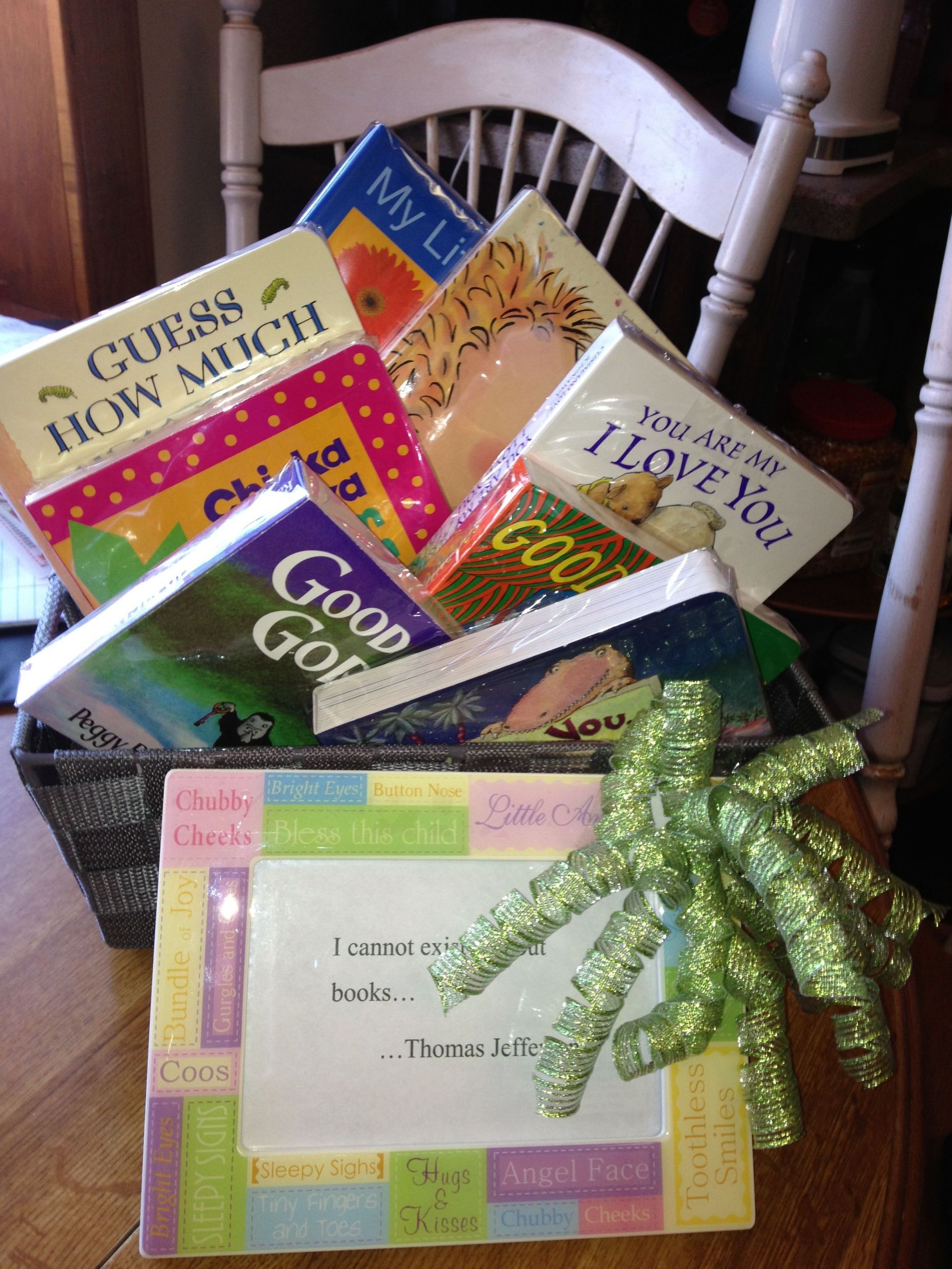 Baby Shower Book Gift Ideas
 Baby shower Book Basket e if my favorite ts to give
