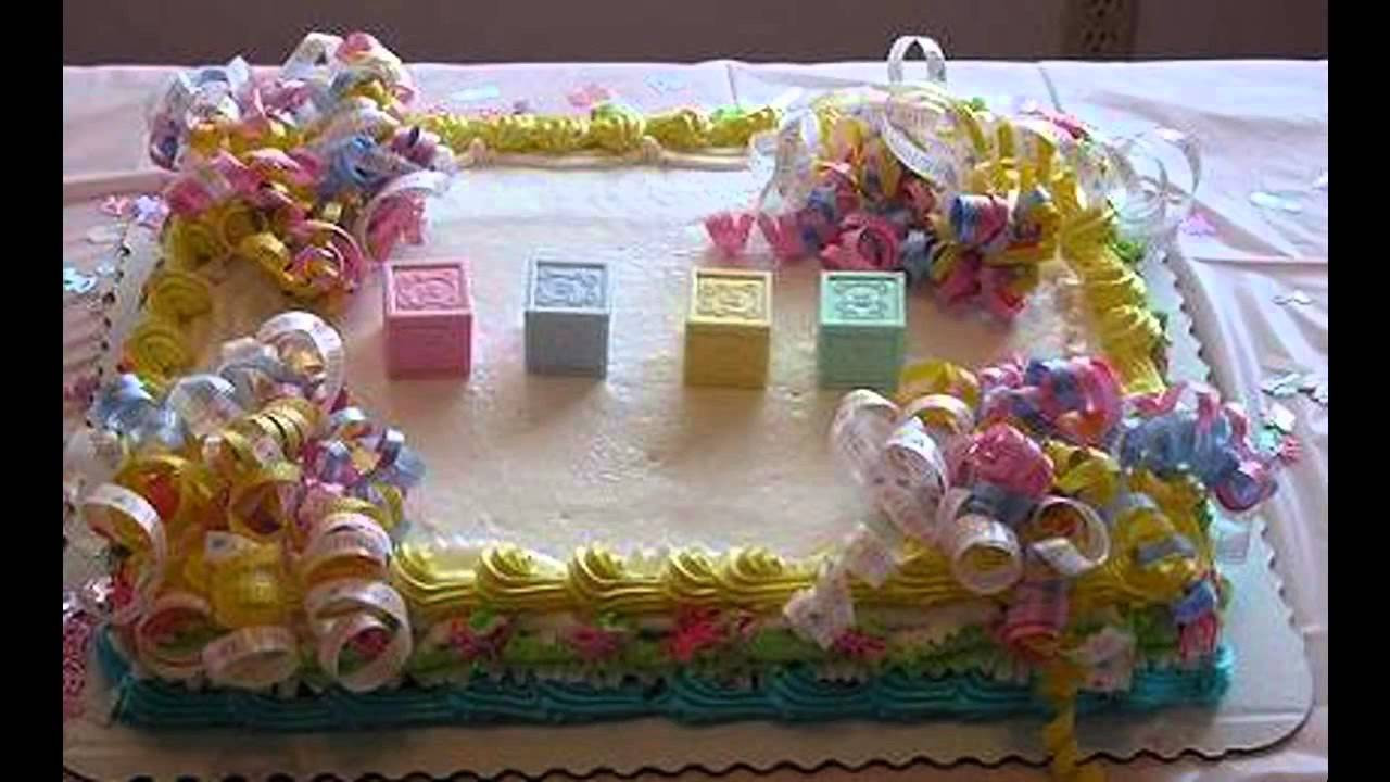 Baby Shower Cake Decorations Ideas
 Simple Baby shower cake decorating ideas