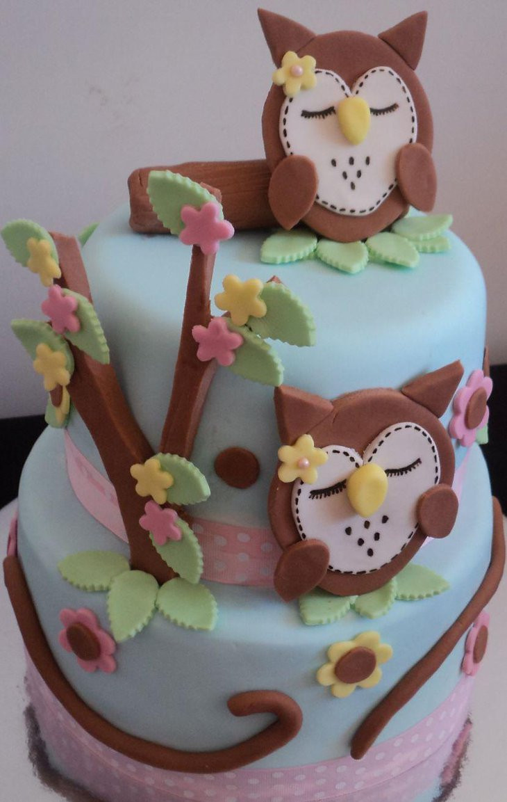 Baby Shower Cake Decorations Ideas
 35 Cute Owl Centerpieces For Baby Shower