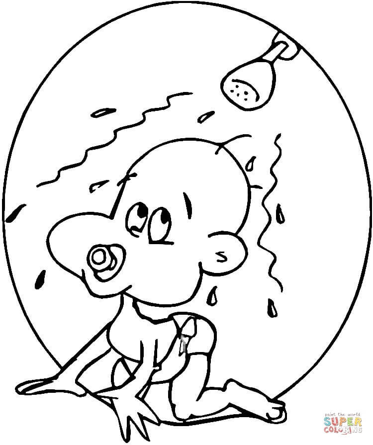 Baby Shower Coloring
 Baby Shower coloring page