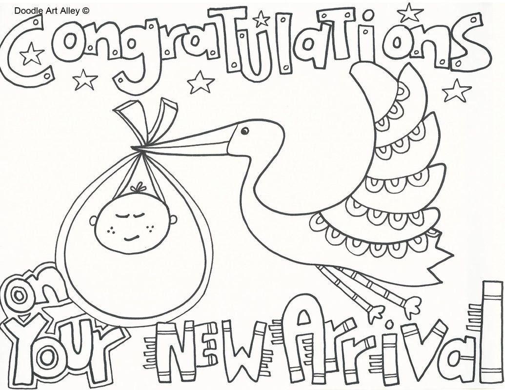 Baby Shower Coloring
 Free Printable Baby Shower Coloring Pages Coloring Home