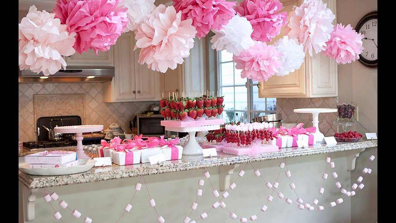 Baby Shower Decor Images
 Cute Girl baby shower decorations