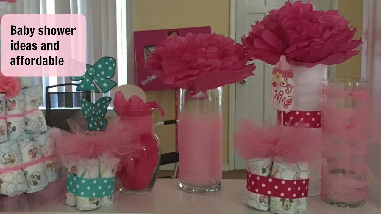 Baby Shower Decoration Ideas On A Budget
 Dollar Tree DIY Baby Shower decor on a bud