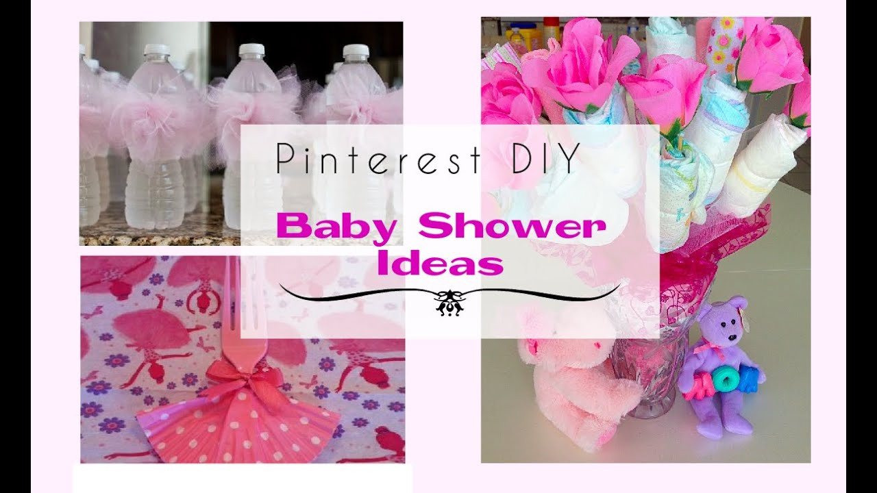 Baby Shower Decoration Ideas Pinterest
 Pinterest DIY Baby Shower Ideas for a Girl