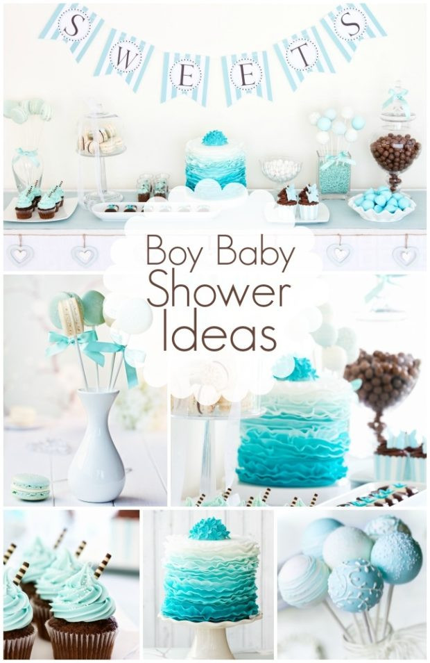 Baby Shower Decoration Ideas Pinterest
 Sweet Boy Baby Shower Ideas Spaceships and Laser Beams