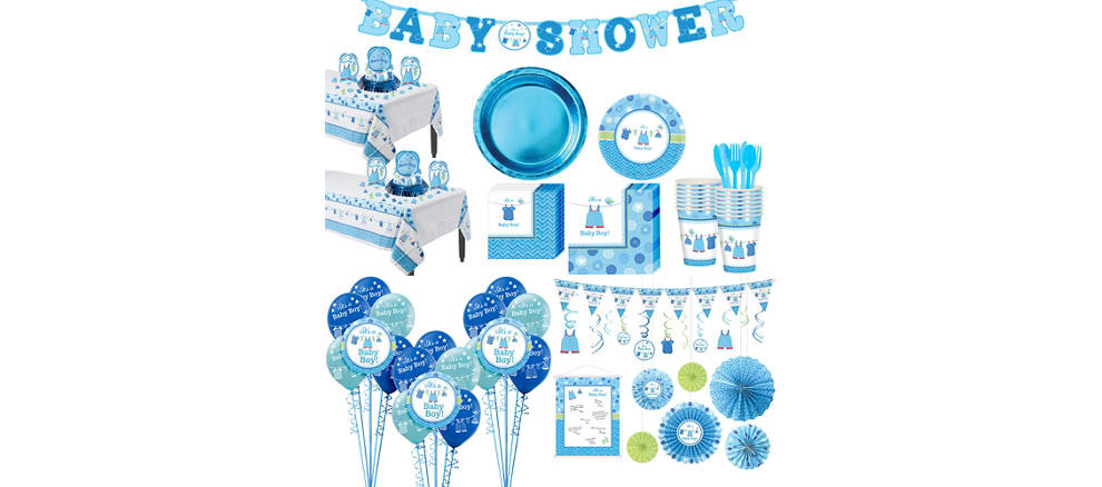 Baby Shower Games Party City
 It s a Boy Baby Shower Party Supplies Party City