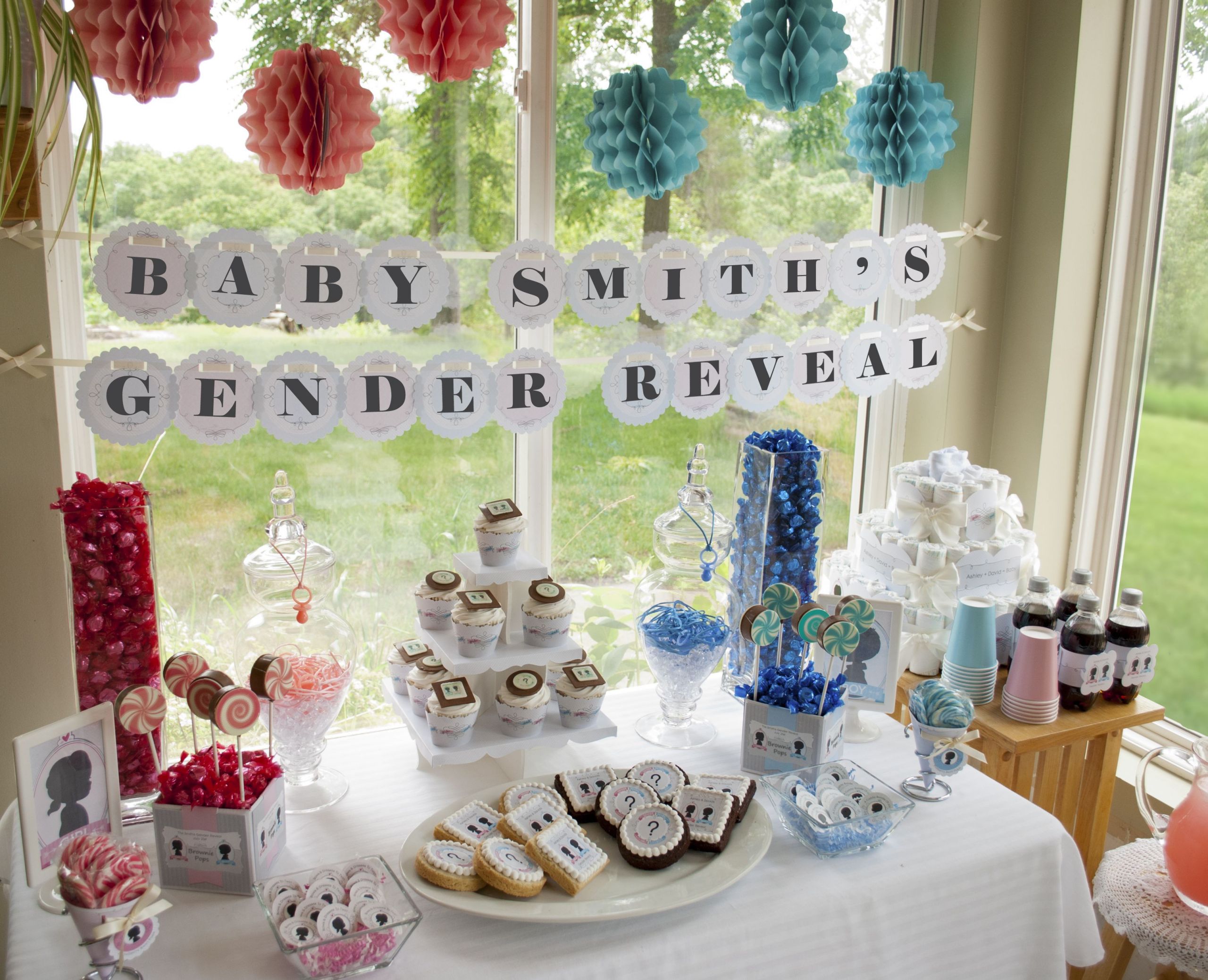 Baby Shower Gender Reveal Party Ideas
 GenderReveal Party Theme Ideas Such a cute idea for