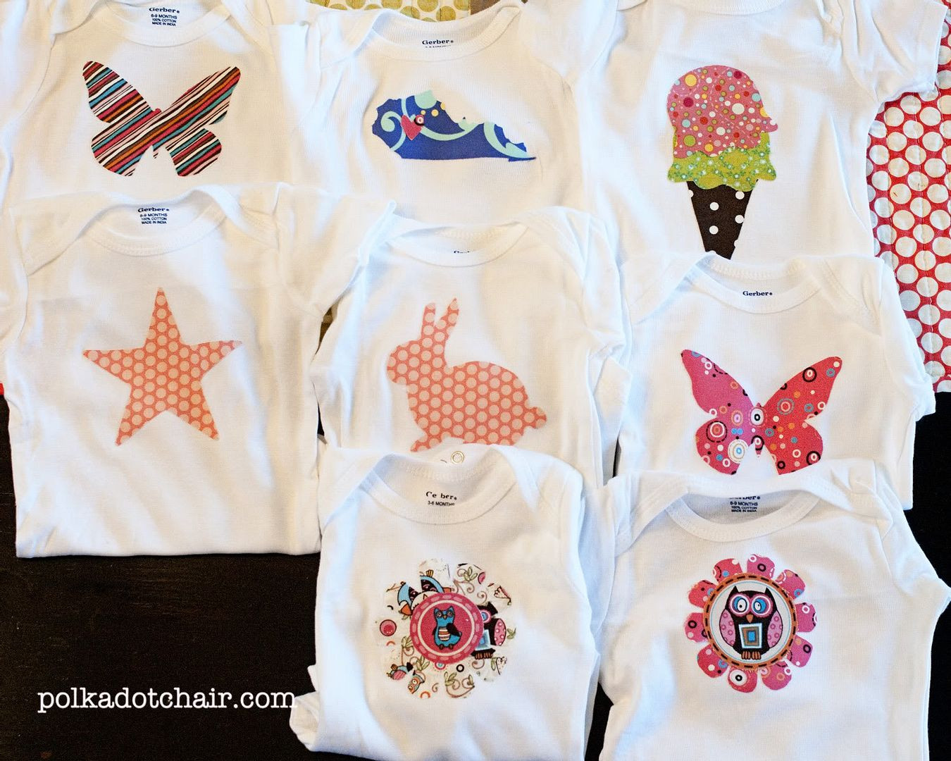 Baby Shower Onesie Decorating Ideas
 Baby Shower Crafts Decorate esie s The Polkadot Chair