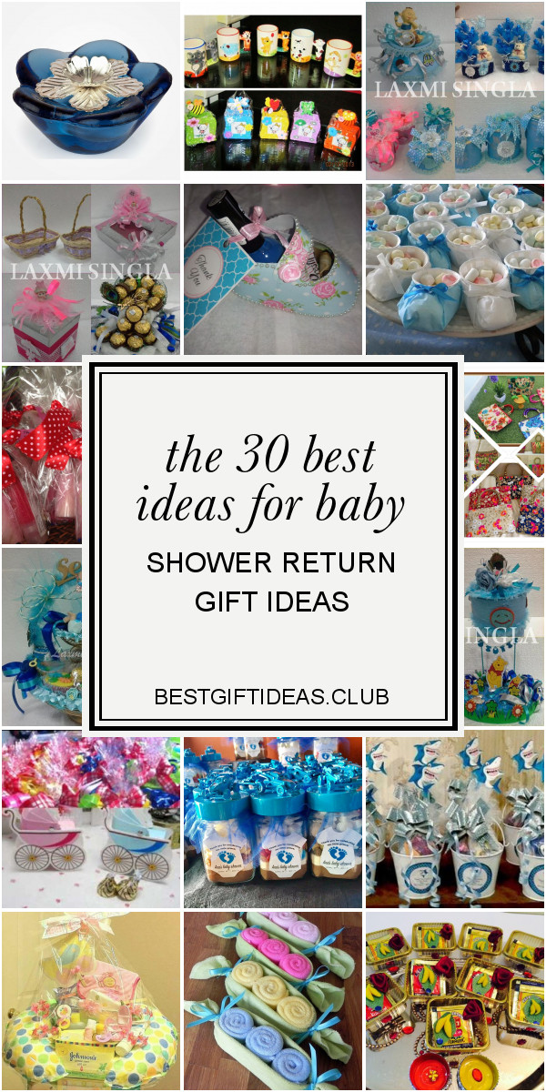 Baby Shower Return Gift Ideas For Guests
 Best ideas regarding The 30 Best Ideas for Baby Shower