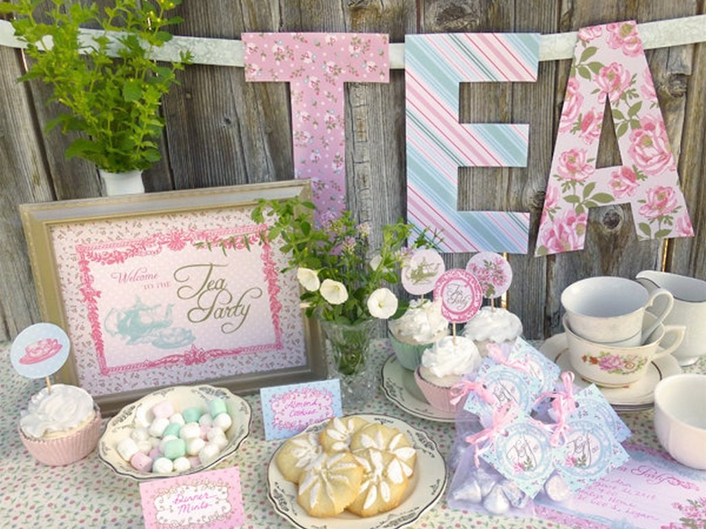 Baby Shower Tea Party Decorations
 Tea Party Baby Shower Ideas Baby Ideas